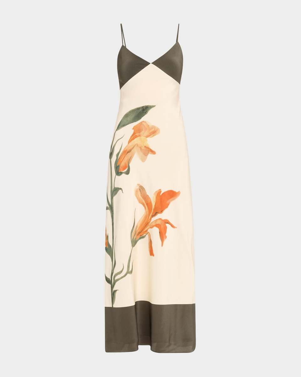 Constance Floral Slip Dress
